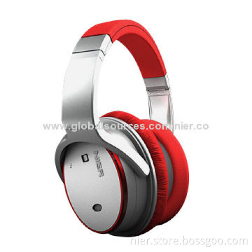 Unique Design Wireless Active Noise-cancelling Headphones with 20Hz-18KHz Frequency Range